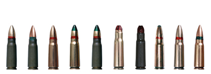 7.62x39 mm cartridges